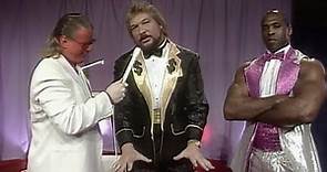 The Million Dollar Man unveils the Million Dollar Belt on Brother Love's show