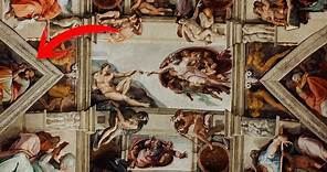¿Cómo pintó Miguel Ángel la boveda de la CAPILLA SIXTINA?