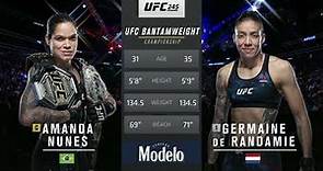 Amanda Nunes vs Germaine de Randamie UFC 245 FULL FIGHT CHAMPIONS