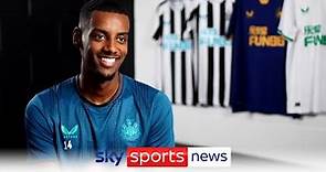 Alexander Isak on his move to Newcastle, scoring on his debut & messaging Alan Shearer