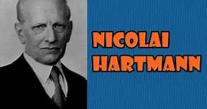Nicolai Hartmann - Filosofía