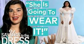 "NO WAY!" Bride Refuses To Wear Her Mum's 80's Wedding Dress | Something Borrowed, Something New
