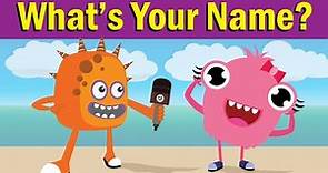 Hello, What's Your Name? Song | Fun Kids English