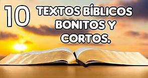 10 textos Bíblicos cortos y Bonitos