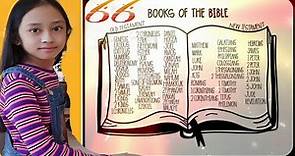 Books of the Bible in order |What are the 66 Books of the BIBLE |Easy to sing and learn by Jessanica