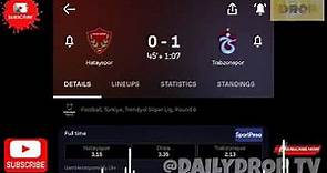 Edin Višća'nın Hatayspor - Trabzonspor Golü Trendyol