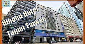 HINOEN HOTEL TAIPEI TAIWAN Taoyuan Airport MRT Taipei Main Station Hotel Relax 5 Roaders Hotel