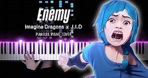 Imagine Dragons x J.I.D - Enemy (Arcane League of Legends) | Piano Cover by Pianella Piano