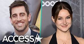 Aaron Rodgers & Shailene Woodley Smile At Kentucky Derby