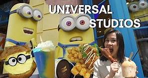 UNIVERSAL STUDIOS SINGAPORE 2022 FOOD TOUR - MINIONS, CHILLI CRAB HOTDOG | Worth It?