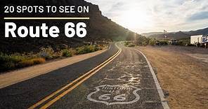 Route 66: 20 Great Stops on the Road Trip