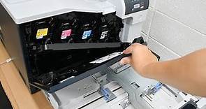 HP Color LaserJet Professional CP5225dn | A4~A3彩色雷射印表機開箱評價推薦