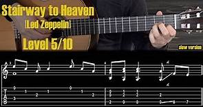 Stairway to Heaven [Led Zeppelin]. Guitar Tutorial with Tabs/Sheet