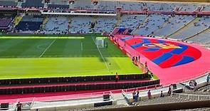 STADIUM VISIT: Estadi Olimpic de Montjuic Lluis Companys Stadium: Home of FC Barcelona 23/24 & 24/25