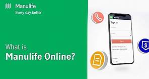 What is Manulife Online? | Manulife PH