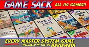 Every Sega Master System Game Released in the US REVIEWED!