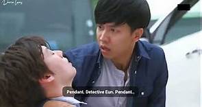 you're all surrounded Eps 16 scene kdrama hurt sick male lead