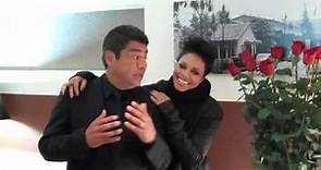 Janet and George Lopez Behind The Scenes Of Lopez Tonight Video