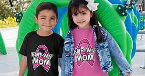 for My Mom Breast Cancer Awareness Shirt Kids T-Shirt