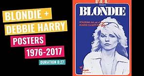 Blondie + Debbie Harry Posters 1976-2017