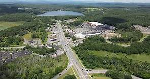 2020 Aerial View of the Village of Monticello, New York