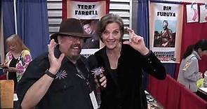 Actress Terry Farrell at the Grand Rapids Comic Con 2023
