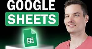 Google Sheets Tutorial for Beginners