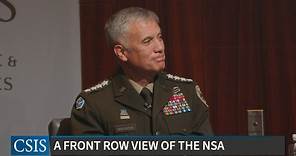 A Front Row View of the NSA: Reflections from General Paul M. Nakasone