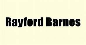Rayford Barnes