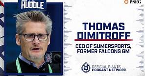 Thomas Dimitroff Talks Giants' Front Office Approach | Giants Huddle