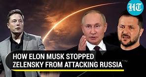 Elon Musk Stopped Ukraine From Bombing Russian Ships In Crimea | Watch What Happened