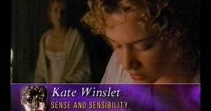 Kate Winslet wins BAFTA for Sense & Sensibility
