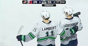 Winnipeg Jets top prospect Brad Lambert's insane Highlights with the Seattle Thunderbird in the WHL