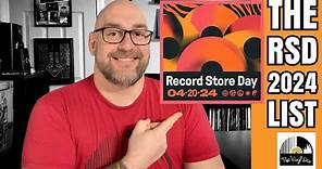 The Record Store Day 2024 List