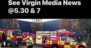 Fighting fires with the new state of the art Irish built robot . See Virgin Media News @5.30 & 7 | Paul Byrne