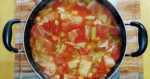 Diet Cabbage Soup! Lose Ten Pounds In A Week! And Delicious!