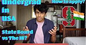 Undergrad in US Universities | Everything you need | How to Apply