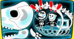 LeonCito | Rayos X 5 Cepillo Cepilla tus dientes Hábitos saludables | Dibujos animados para niños