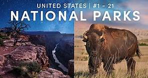 All 63 National Parks in the United States Pt. 1 #1 - 21