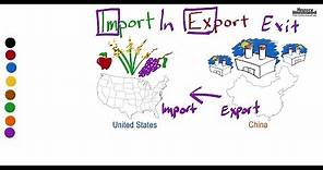 Import - Export Definition for Kids