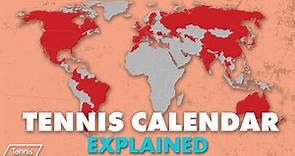 Tennis Tour Calendar Explained