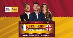 Inglaterra vs. Francia | EN VIVO #Qatar2022 | TNT Sports