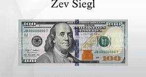 Zev Siegl