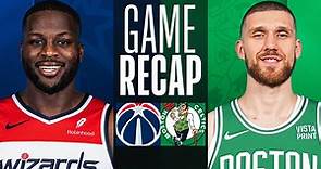 Game Recap: Celtics 132, Wizards 122