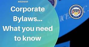 Corporate Bylaws: What You Need to Know | Harvard Business Services, Inc.