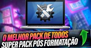 🔧Novo! Super Pack Pós Formatação 2023 - Guia completo de como usar Pack para técnicos 2023