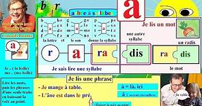 Apprentissage de la lecture Maternelle CP en Français : Alphabet # A, a, à (1)
