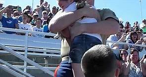 Surprise Military Homecoming at Shamu Stadium | SeaWorld San Diego