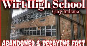Abandoned & Falling Apart - Wirt High School Gary Indiana
