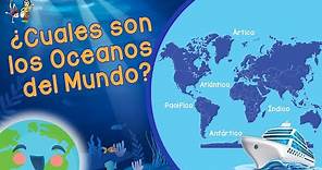 Océanos del Mundo (Videos Educativos para Niños)